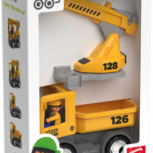 EFKO IGRÁČEK MultiGO BUILD set 2+1 figurka Igráček Stavbař s autem