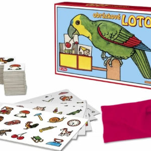 EFKO HRA Obrázkové Loto 90 karet Neprakta *SPOLEČENSKÉ HRY*