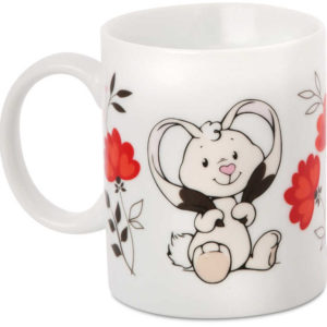 NICI Hrneček dětský králíček Love 350ml porcelánový