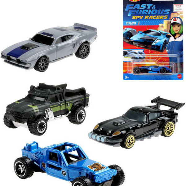 MATTEL HOT WHEELS Auto angličák Fast and Furious různé druhy kov