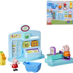 HASBRO Supermarket Peppa Pig herní set 2 figurky s doplňky