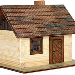 WALACHIA Roubená chaloupka W01 Hobby Kit DŘEVĚNÁ STAVEBNICE