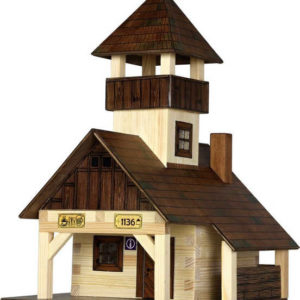 WALACHIA Horská bouda W40 Hobby Kit DŘEVĚNÁ STAVEBNICE