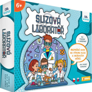 ALBI Science Slizová laboratoř experimentální vědecký set v krabici