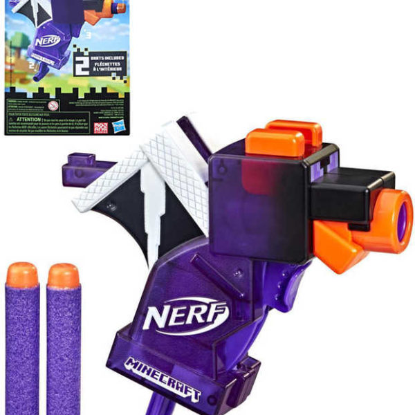HASBRO NERF MicroShots Minecraft Ender Dragon set blaster + 2 šipky