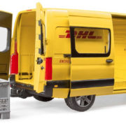 BRUDER 02670 Auto Mercedes-Benz Sprinter DHL set s řidičem a doplňky