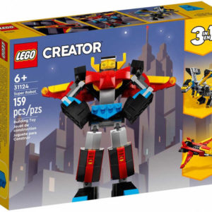 LEGO CREATOR Super robot 3v1 31124 STAVEBNICE