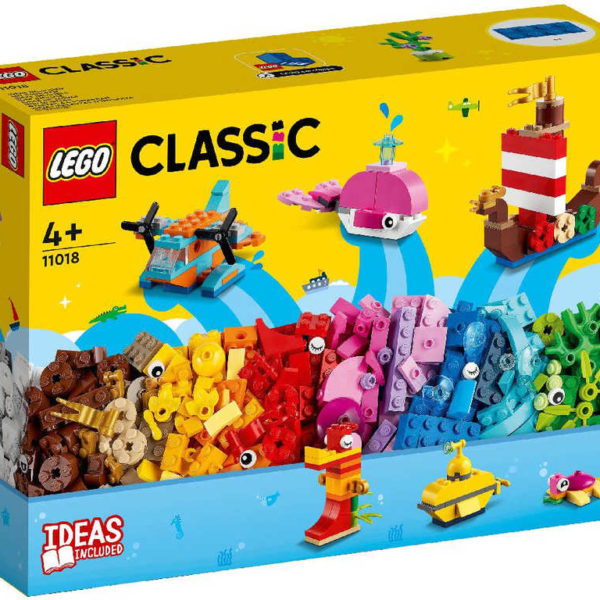 LEGO CLASSIC Kreativní zábava v oceánu 11018 STAVEBNICE