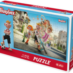 EFKO Puzzle Hurvínek I 21x15cm 60 dílků skládačka v krabici