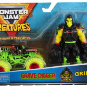 SPIN MASTER Auto Monster Jam 13cm set s figurkou různé druhy plast