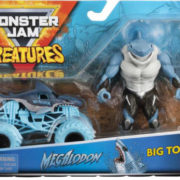 SPIN MASTER Auto Monster Jam 13cm set s figurkou různé druhy plast