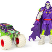 SPIN MASTER Auto Monster Jam 13cm set s figurkou různé druhy plast