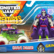 SPIN MASTER Auto Monster Jam 13cm set s figurkou různé druhy plast