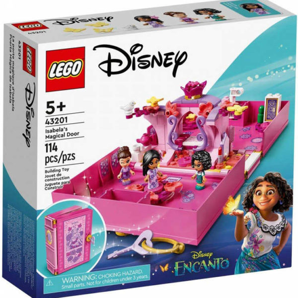 LEGO DISNEY PRINCESS Kouzelné dveře Isabely 43201 STAVEBNICE
