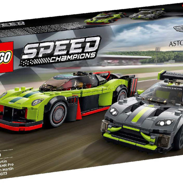 LEGO SPEED CHAMPIONS 2x auto Aston Martin 76910 STAVEBNICE