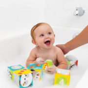 INFANTINO Baby kostky do koupele do vody zvířátka set 6ks pro miminko