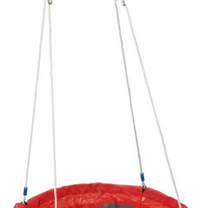 PLAYTIVE Houpačka dětská závěsný houpací kruh 113cm červený v krabici