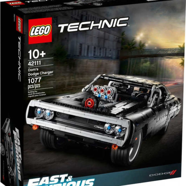 LEGO TECHNIC Domův Dodge Charger 42111 STAVEBNICE