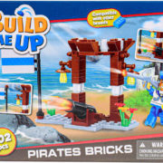 Stavebnice BuildMeUP Pirates Bricks 96-103 dílků 4 druhy plast