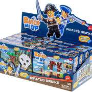 Stavebnice BuildMeUP Pirates Bricks 96-103 dílků 4 druhy plast