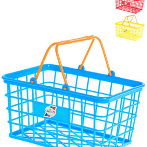 Baby košík dětský plastový nákupní 23x13x16cm 3 barvy