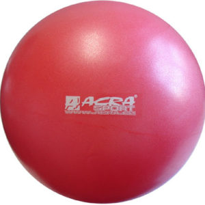 ACRA Míč overball 300mm červený fitness gymball rehabilitační do 120kg