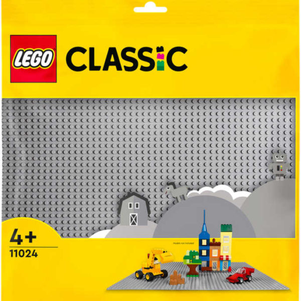 LEGO CLASSIC Podložka šedá ke stavebnicím 38x38cm 11024