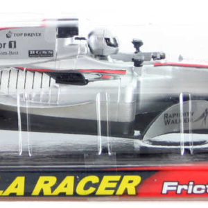 Auto závodní formule 26cm závodnička na setrvačník 1:18 s jezdcem plast