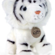 PLYŠ Tygr bílý sedící 18cm Eco-Friendly *PLYŠOVÉ HRAČKY*