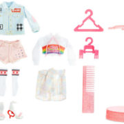 RAINBOW HIGH Fashion Kia Hart módní panenka set s oblečky a doplňky