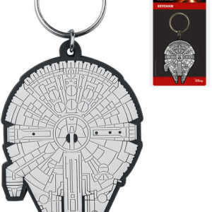 Klíčenka Star Wars Millenum Falcon 6cm přívěsek na klíče gumový