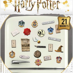 Magnetky Harry Potter set 21ks na kov
