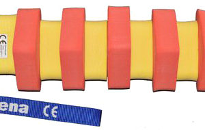 MATUŠKA-DENA Pás plavecký 100cm červeno-žlutý