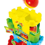 CLEMENTONI Baby kuličková dráha stavebnice hrad s míčkem plast