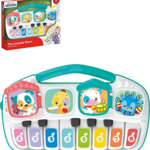 SES CREATIVE Baby piánko interaktivní se zvířátky na baterie Světlo Zvuk