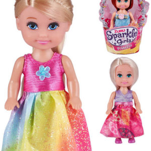 Sparkle Girlz panenka princezna malá 12cm v kornoutu 4 druhy