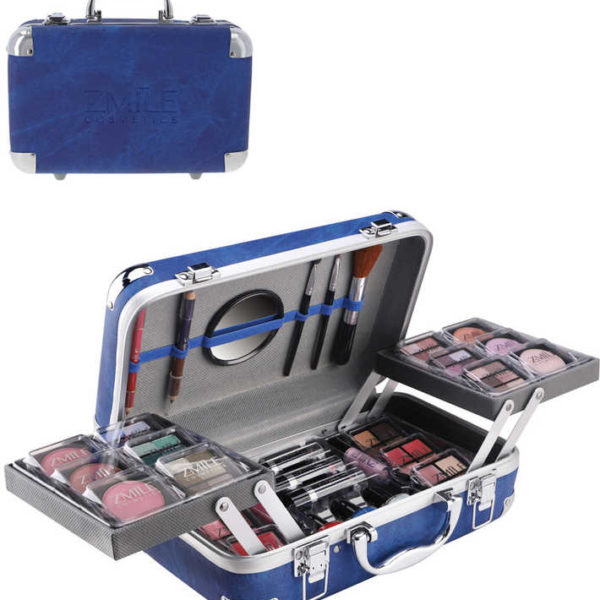 ZMILE COSMETICS Kosmetický kufřík Travel Blue