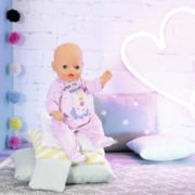 ZAPF BABY BORN Dupačky obleček set s ramínkem pro panenku miminko