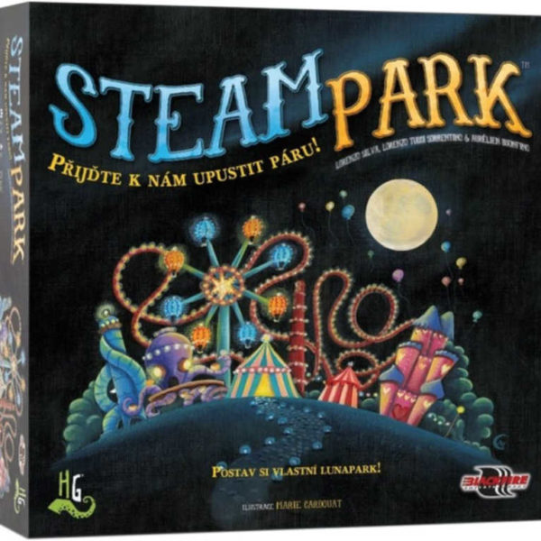 ADC Hra Steam Park Postav si vlastní lunapark! *SPOLEČENSKÉ HRY*