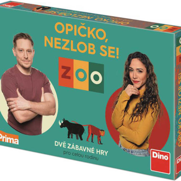 DINO Hra Opičko, nezlob se! Prima ZOO 2v1 *SPOLEČENSKÉ HRY*