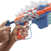 HASBRO NERF Dinosquad Stegosmash set blaster + 5 šipek Elite