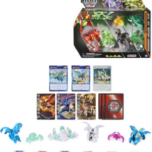 SPIN MASTER Bakugan multibalení 6ks herní set s žetony a doplňky 4 druhy