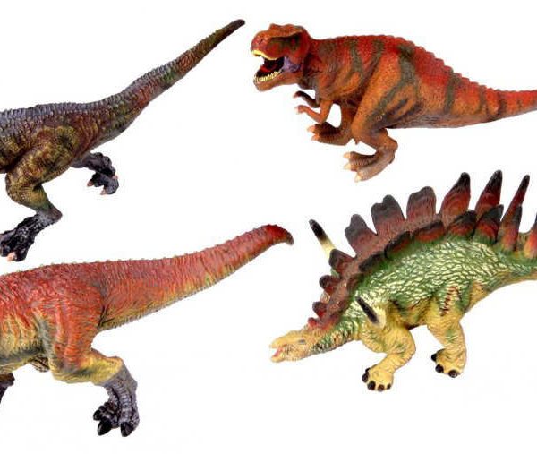 Dinosaurus II. pravěký ještěr zvířátko plastové 4 druhy