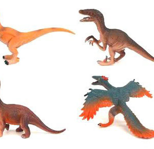 Dinosaurus malý pravěký ještěr zvířátko v sáčku plast 8 druhů