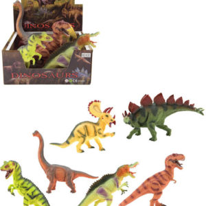 Dinosaurus pravěké zvířátko 25-32cm plastová postavička 6 druhů