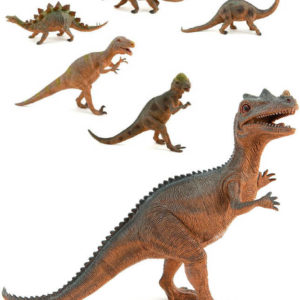 Dinosaurus pravěké zvířátko 47cm plastová postavička 6 druhů
