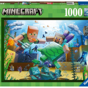 RAVENSBURGER Puzzle Minecraft 1000 dílků 70x50cm skládačka
