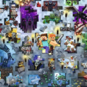 RAVENSBURGER Puzzle Challenge Minecraft 1000 dílků 70x50cm skládačka