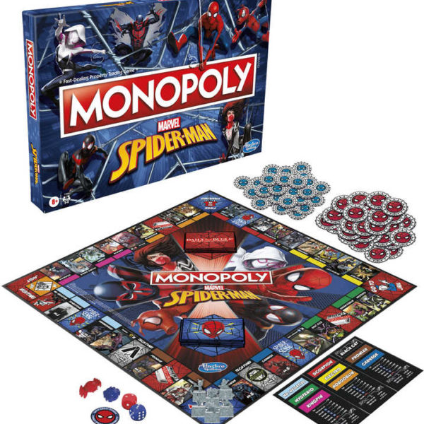 HASBRO Hra MONOPOLY Spiderman *SPOLEČENSKÉ HRY*