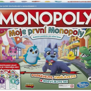 HASBRO Hra Moje první MONOPOLY 2v1 *SPOLEČENSKÉ HRY*